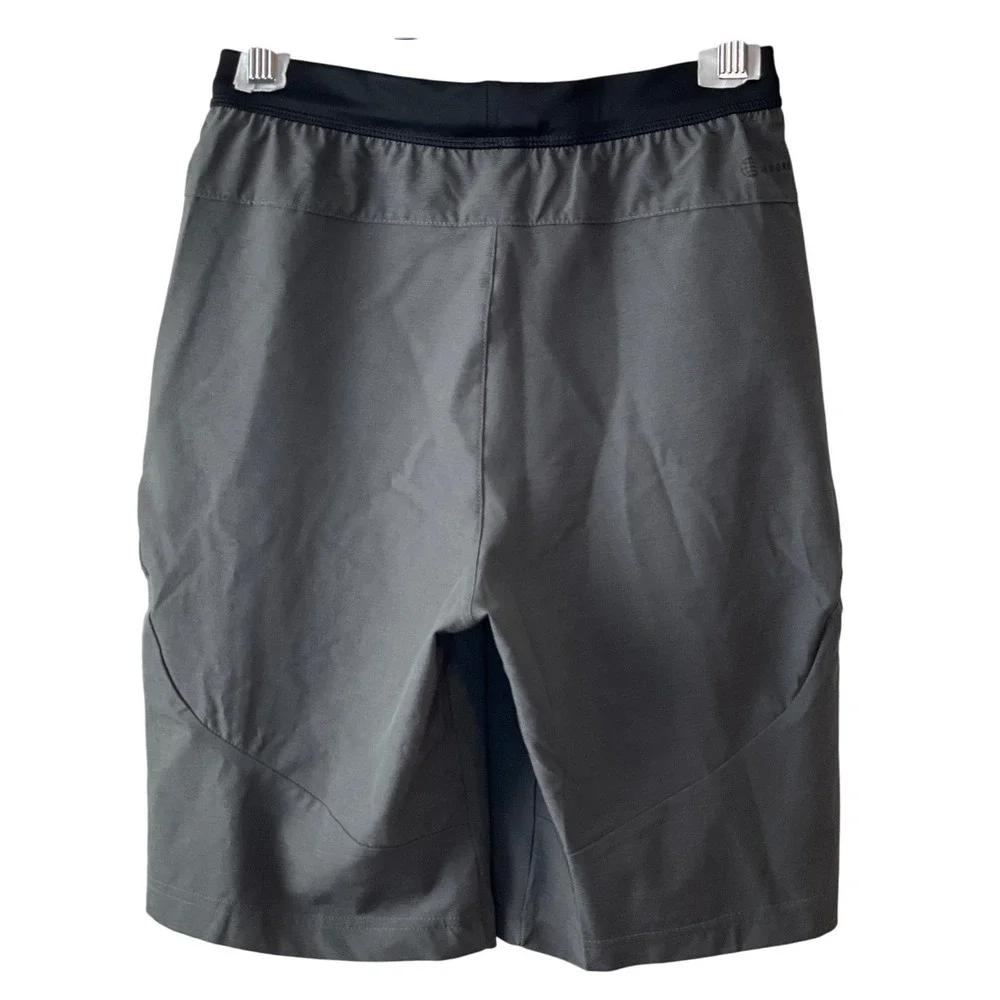 Adidas Mens XS M Axis WVN 3.0 Training Shorts Grey‎ Six HJ7976  New With Tags